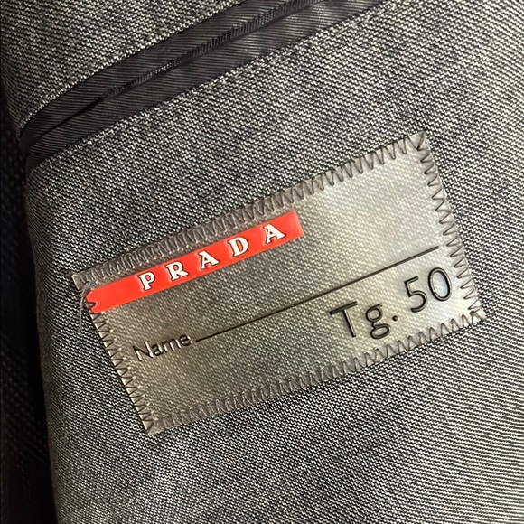 Prada Gray Wool Blend Sport Coat - Picture 2 of 10
